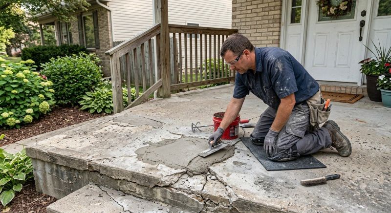 Garage Crack Repair in Des Moines, IA